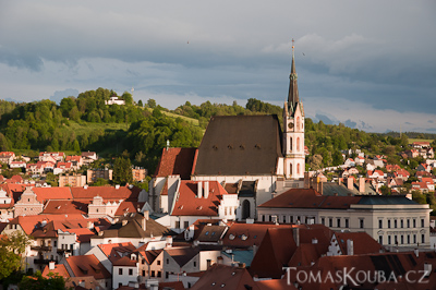 Cesky Krumlov town, Czech Republic